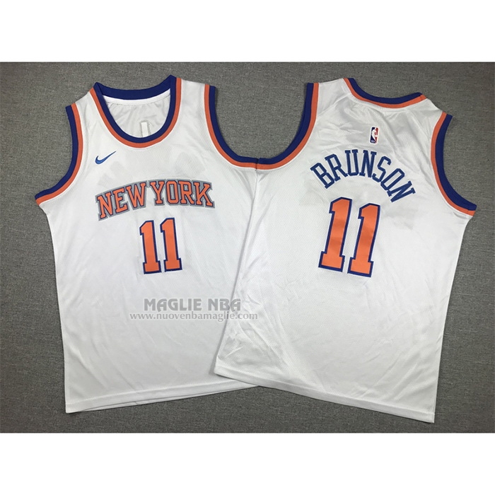 Maglia
 Jalen Brunson NO 11 Bambino
 New York Knicks Association 2022-23 Bianco
